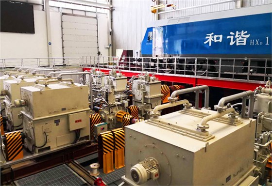 皖南電機(jī)為中國(guó)鐵路總公司和諧號(hào)機(jī)車(chē)設(shè)計(jì)制造的專(zhuān)用試驗(yàn)臺(tái)架 皖南電機(jī)為中國(guó)鐵路總公司和諧號(hào)機(jī)車(chē)設(shè)計(jì)制造的專(zhuān)用試驗(yàn)臺(tái)架