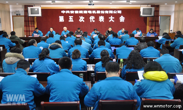 皖南電機(jī)黨代會(huì)會(huì)場