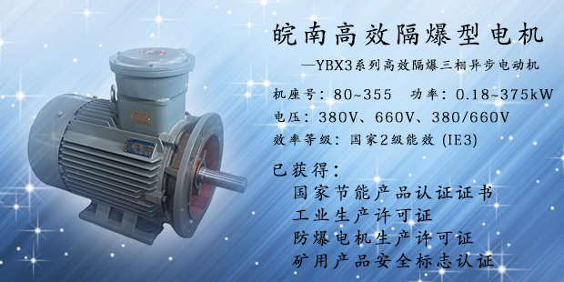 皖南防爆高效電機(jī) 皖南防爆高效電機(jī)