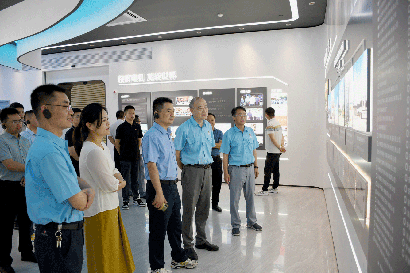 市委組織部來皖南電機調(diào)研觀摩 市委組織部來皖南電機調(diào)研觀摩